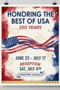 Honoring the Best of USA 250 Years Show