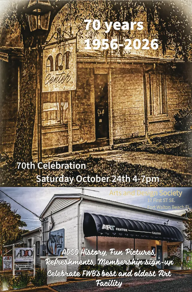 70th Anniversary poster.